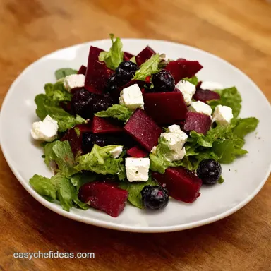 Berry Beet Goat Cheese Salad My HoneyLemon Secret Recipe Card