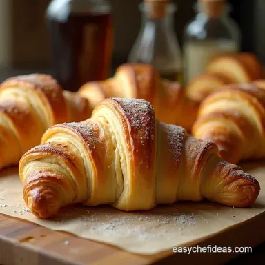 The Ultimate Laminated Flaky Croissant Dough Recipe for Home Bakers Recipe Card
