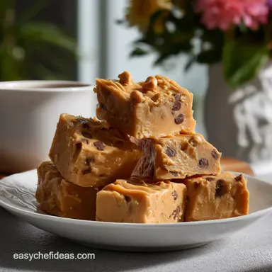 Peanut Butter Fudge: Easy 3-Ingredient Recipe Recipe Card