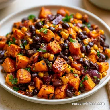 Sweet Potato Skillet with Black Beans