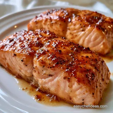 Black Pepper Glazed Salmon in 20 Minutes