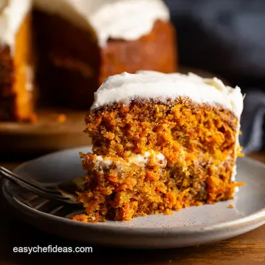 Bolo de Cenoura: Easy Brazilian Carrot Cake Recipe! Recipe Card