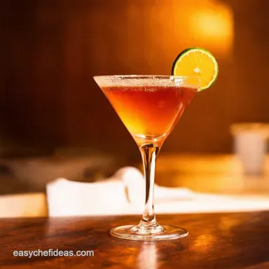 Bourbon Bliss Easy 3Ingredient Cocktails Recipe Card