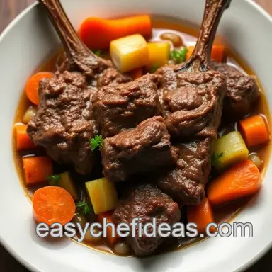 Braised Lamb Shank Recipe: Comfort Food, Elevated! Recipe Card