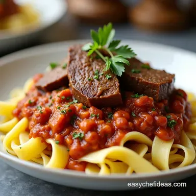 Short Rib Ragu with Pappardelle Ultimate Comfort Food