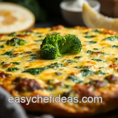 Broccoli Frittata: Cheesy Broccoli Recipes Made Easy Recipe Card