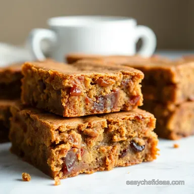 Best Dessert Recipes: My Brown Butter Blondies Recipe! Recipe Card