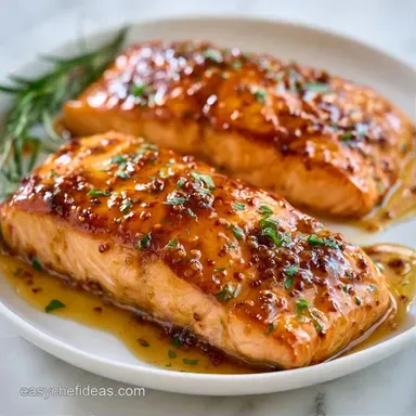 Brown Sugar Mustard Salmon in 15 Minutes Recipe Card