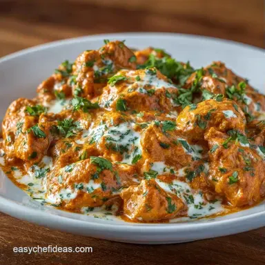 Butter Chicken Thigh Recipe in 45 Mins Recipe Card
