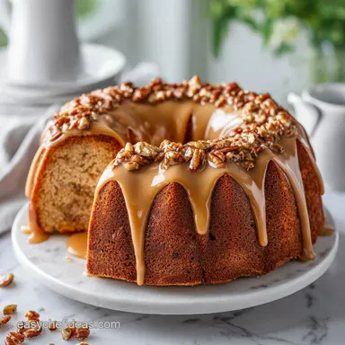 Butter Pecan Pound Cake Recipe for 14 Servings