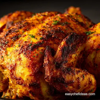 Buttermilk Marinated Air Fryer Whole Chicken: Ultra Crispy Recipe Recipe Card