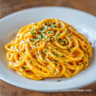 Butternut Squash Pasta Sauce: Creamy Recipe Card