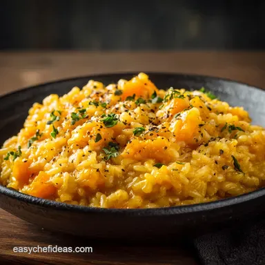 Creamy Butternut Squash Risotto: Silky Texture Guaranteed Recipe Card