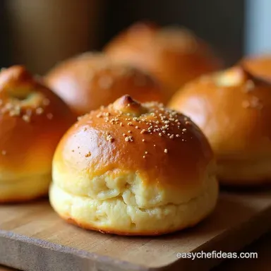 Decadent Brioche Buns Elevate Your Baking with Buttery Bliss Recipe Card