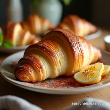 The Quintessential Croissant Recipe Flaky Perfection at Home Recipe Card