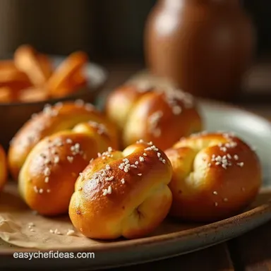 Pub Style UltraButtery Soft Pretzel Bites Recipe Recipe Card