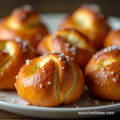 Pub Style UltraButtery Soft Pretzel Bites Recipe