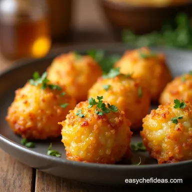 The Ultimate Cheesy Arancini Rice Balls Recipe Perfect Crispy Italian Treat Recipe Card