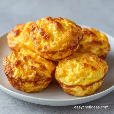 Cheesy Egg Bites with Cottage Cheese