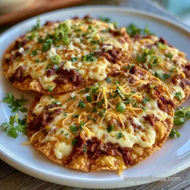 Cheesy Ground Beef Tostadas in 25 Minutes