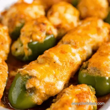 Easy Baked Jalape&ntilde;o Poppers Cheesy Spicy Perfection Recipe Card