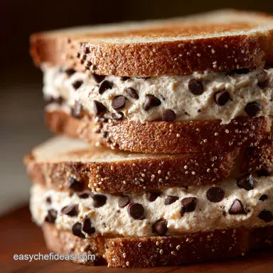 Skinny Chocolate Chip FroYo Sandwiches: Chewy High Protein Recipe Card