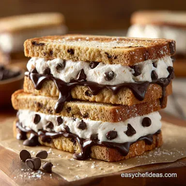 Skinny Chocolate Chip FroYo Sandwiches: Chewy High Protein