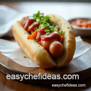 Chicago Dog Deluxe: Windy City Hot Dog Recipes Reimagined Recipe Card