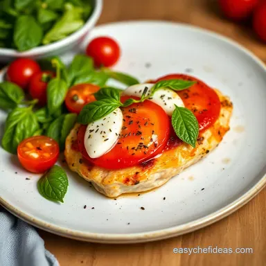 Chicken Caprese: My Easy Weeknight Italian Dream! Recipe Card