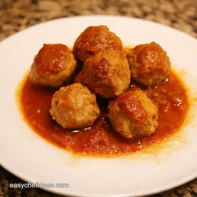 Juicy Chicken Meatballs My Familys Secret Recipe Card