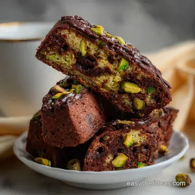 Chocolate Pistachio Biscotti: The Ultimate Double-Baked Crunch Recipe Card
