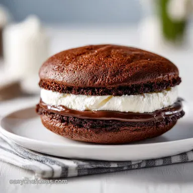Chocolate Whoopie Pie Cake for 12 Servings