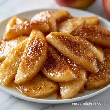 Cinnamon Apple Slices in 20 Minutes Recipe Card