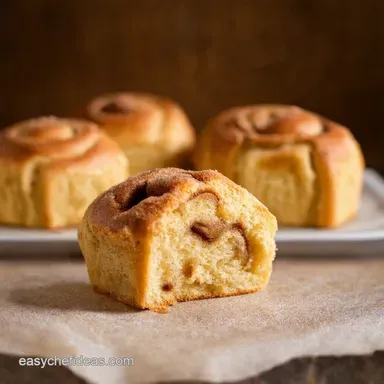 Zimt Wuppis aus Hefeteig DIY Cinnamon Swirl Buns Recipe Card