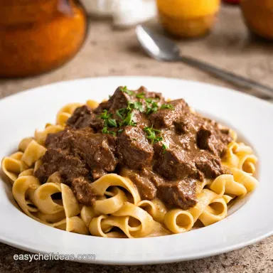 Classic Beef Stroganoff Recipe A Family Favourite Recipe Card