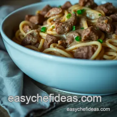 Classic stroganoff beef stroganoff: My Family's Favorite Recipe Recipe Card