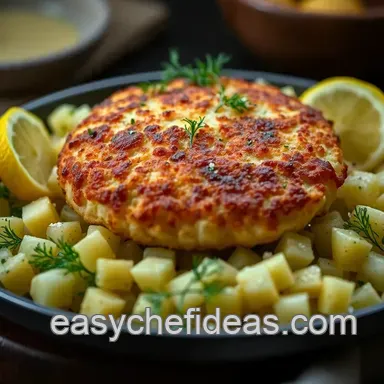 Classic British Fish Cakes Recipe: Easy, Crispy & Bursting with Lemon & Dill Recipe Card