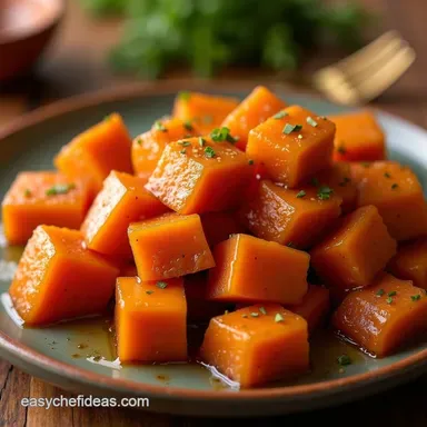 Glazed to Perfection Authentic Southern Candied Yams Recipe Recipe Card