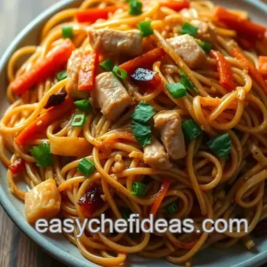 Classic Chicken Chow Mein Recipe: A Family Favourite Made Easy Recipe Card