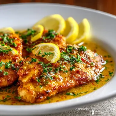 Chicken Francese Recipe Classic Zesty Lemon Butter Chicken Dinner Recipe Card