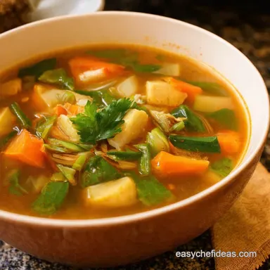 Classic Vegetable Soup Chinese Recipe Auntie Meis Secret Recipe Card
