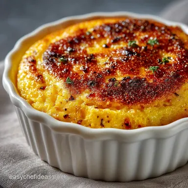 Creamy Corn Pudding Recipe from Scratch Without Jiffy Mix Recipe Card