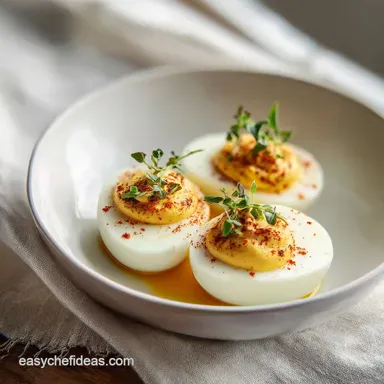 Deviled Eggs Recipe: Velvety Filling for 12 Servings