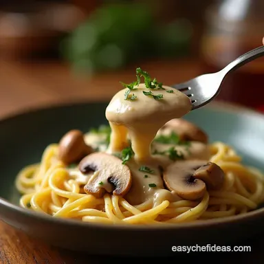 Foolproof Silky Creamy Mushroom Sauce Recipe No Wine Option Recipe Card