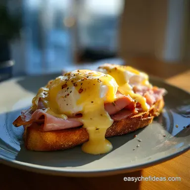 Foolproof Eggs Benedict The Managed Hollandaise Technique That Wont Break Recipe Card