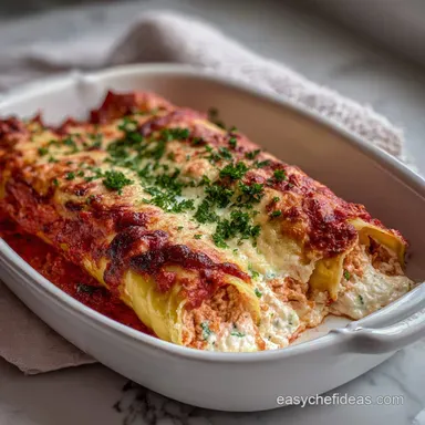 Homemade Manicotti: Classic Ricotta Filling Tender Crespelle