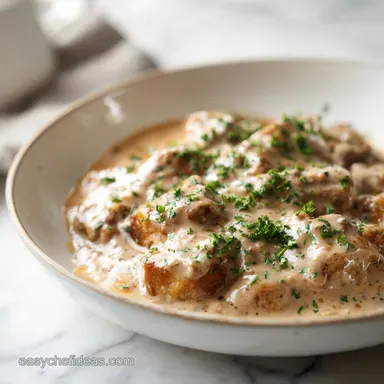 Sausage Gravy in 15 Minutes: A Creamy Southern Comfort Classic Recipe Card
