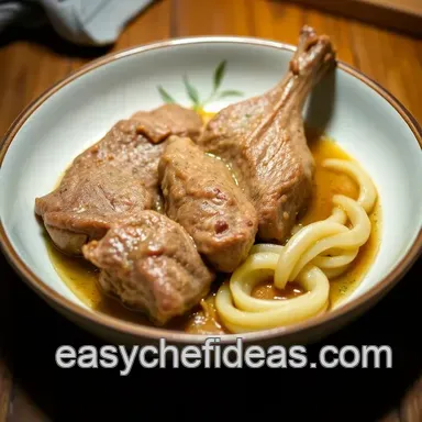 My Family's Favorite Osso Buco: Tender Veal Shanks in White Wine Recipe Card