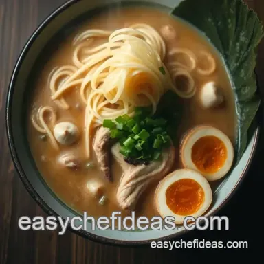Classic Shio Ramen: My Go-To Salt-Flavored Japanese Noodle Soup Recipe Card
