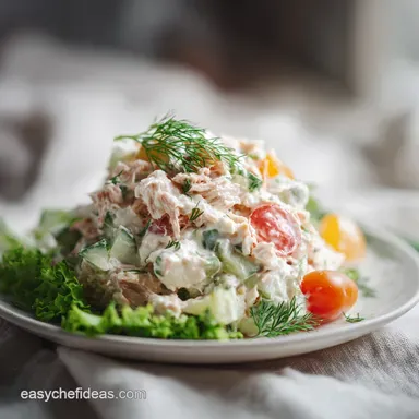 Classic Tuna Salad Recipe in 10 Minutes with Wild Albacore Recipe Card